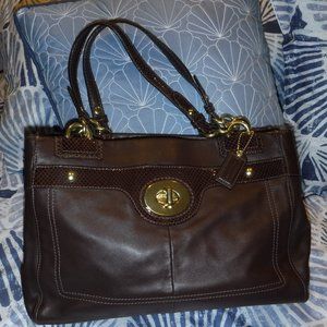 Coach Handbag Brown